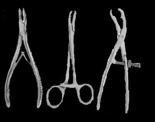 Bone rongeur and bone forceps